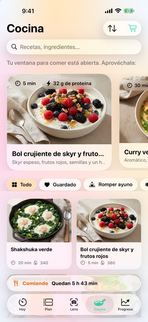 Cocina: recetas con fotos para romper el ayuno, con filtros
