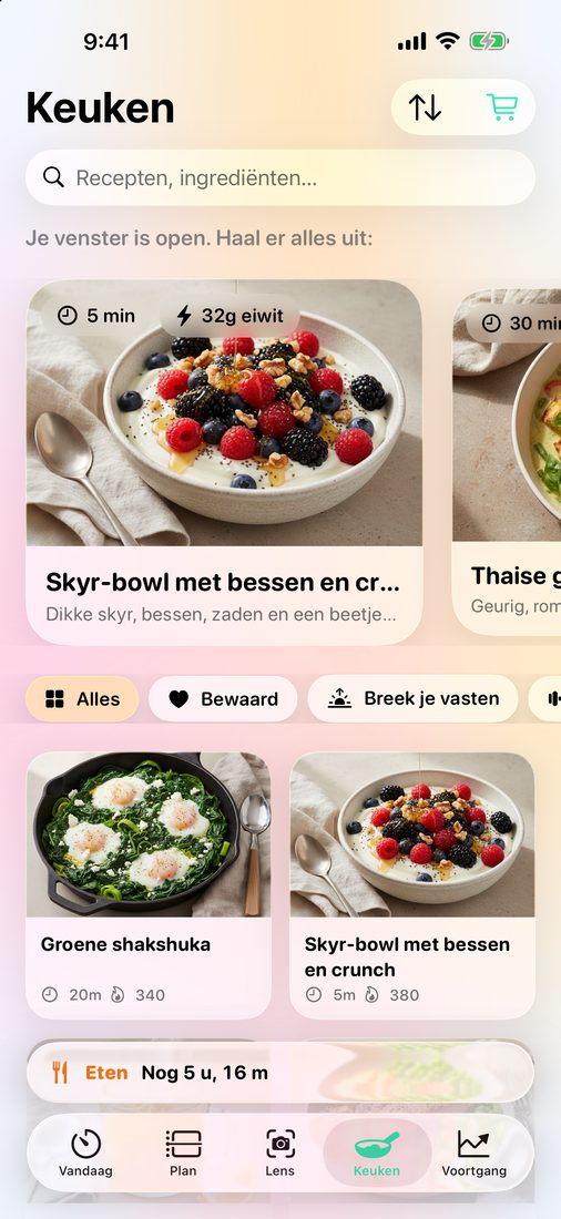 Keuken: gefotografeerde recepten om je vasten te verbreken, met filters